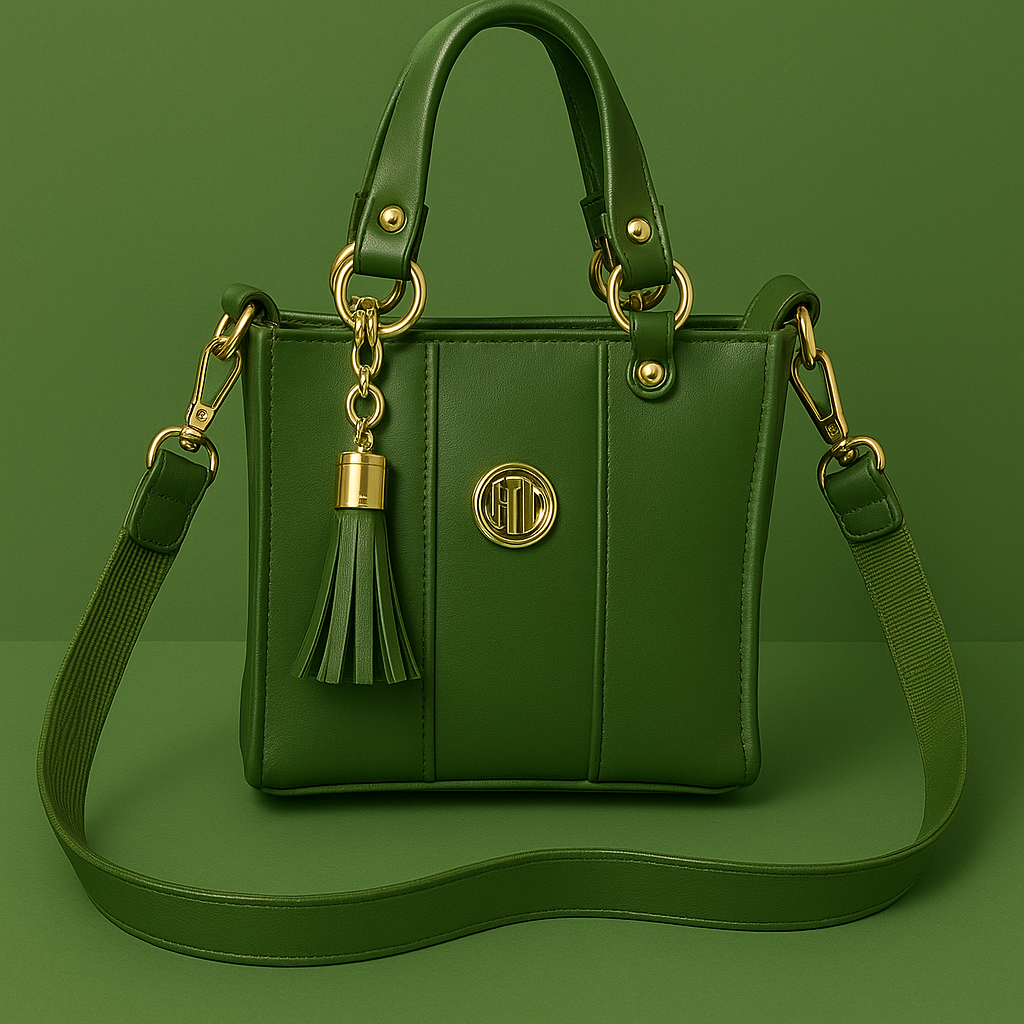 Classic Luxe Olive Handbag