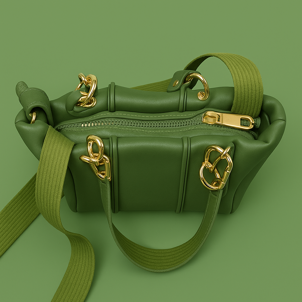 Classic Luxe Olive Handbag